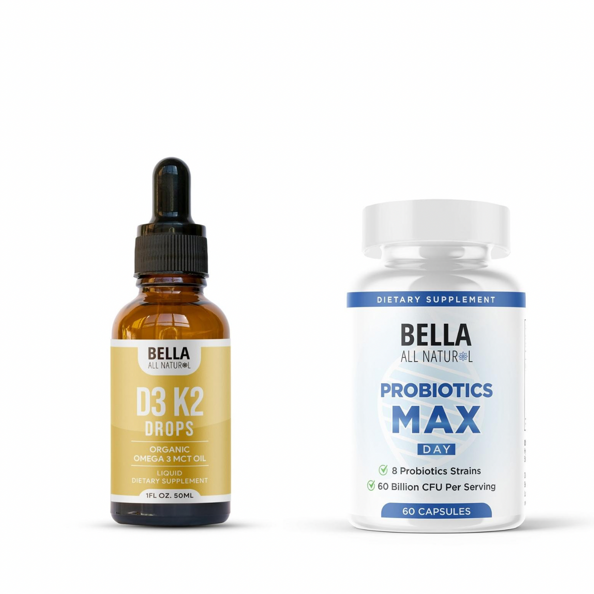 Probiotic Max & D3 K2 drops – Bella All Natural