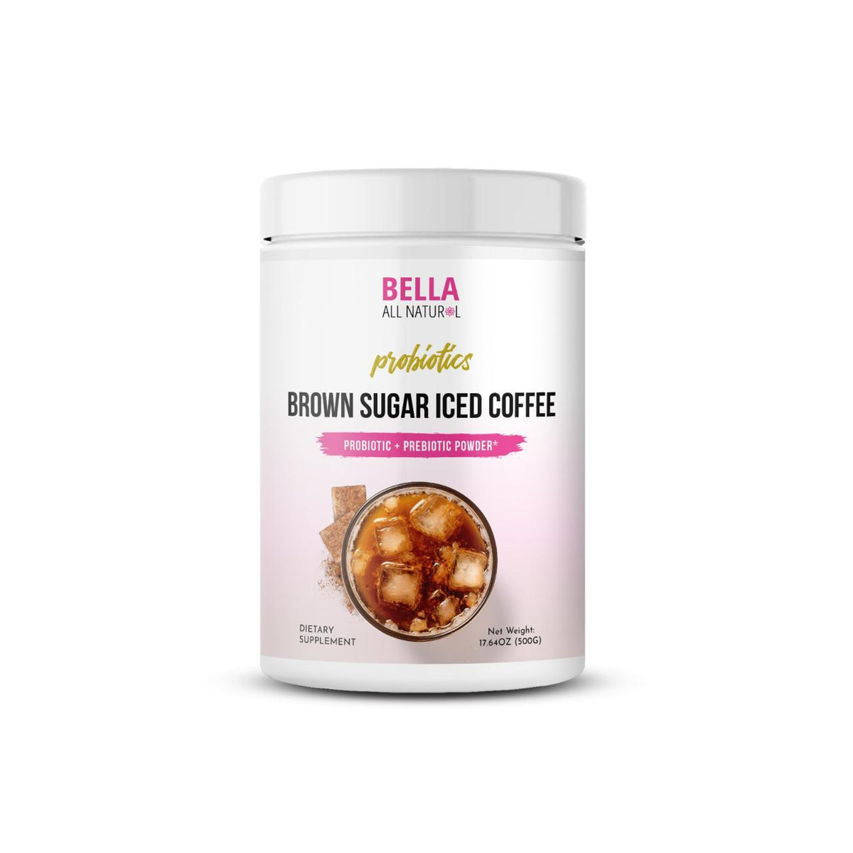 Probiotics Brown Sugar Iced Coffee – Bella All Natural