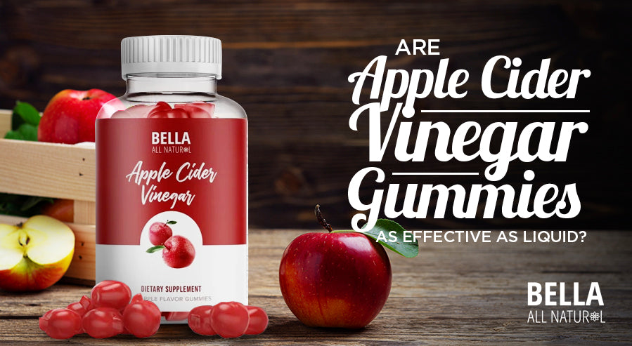 are apple cider vinegar gummies as effective as the liquid