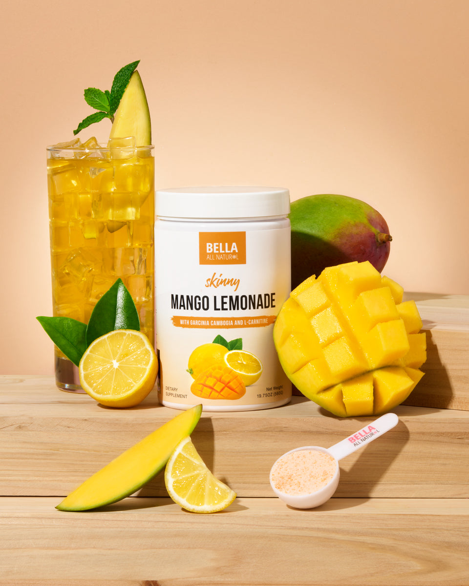 Skinny Iced Lemonade Mango Bella All Natural