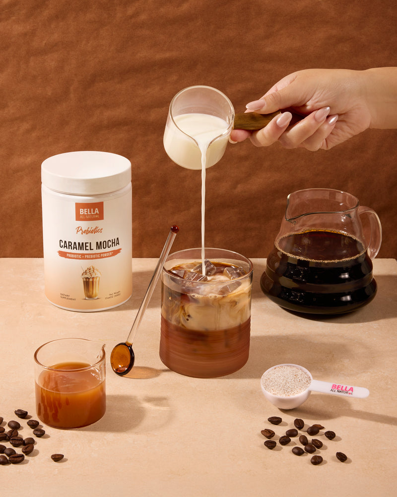 
                  
                    Cargar imagen en el visor de la galería, Probiotics Caramel Mocha - 500g - Probiotic &amp;amp; Prebiotic Powder
                  
                