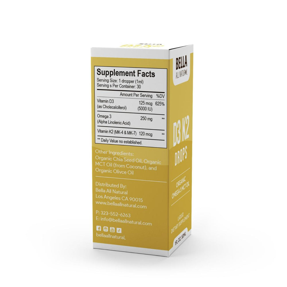 
                  
                    Load image into Gallery viewer, D3 K2 Drops Organic Omega 3 MCT Oil
                  
                